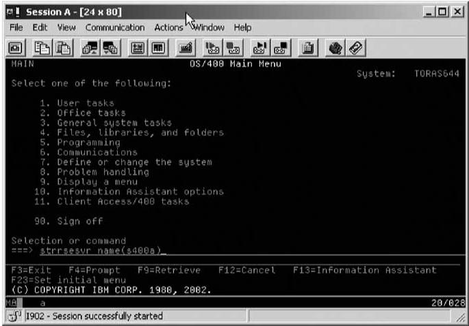 3.5 Running commands and programs As you know, you can run programs and commands from the Remote Systems view or the Table view in the following ways: 1.