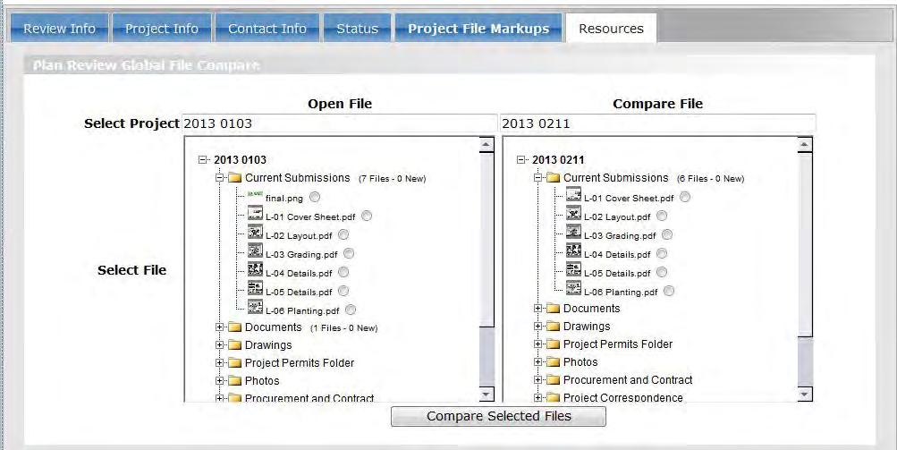 Global Compare The Global File Compare tool expands the capabilities of the Brava viewer s Compare tool such that users can compare any two documents, regardless of the project or folder they are