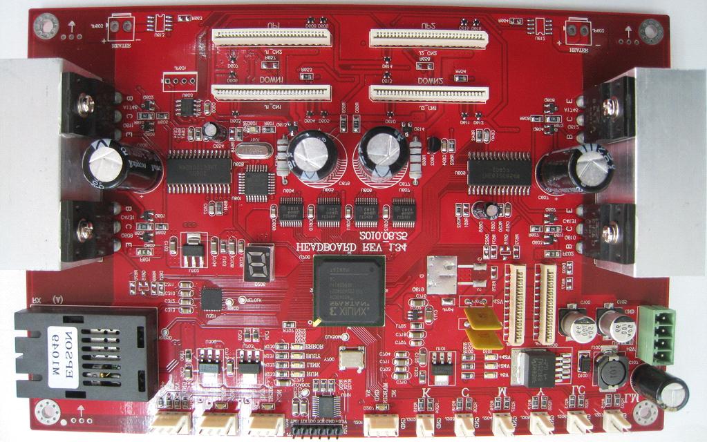 Chapter 4: Board System Printhead Board Encoder sensor Magnetic sensor Status LED Processing