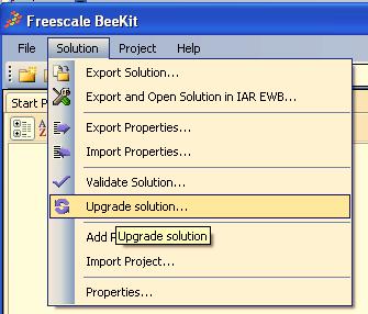 Upgrade the Solution Using BeeKit 3 Upgrade the Solution Using BeeKit If a Codebase does not contain major updates to its properties, it may be possible to upgrade the solution using BeeKit. 1.