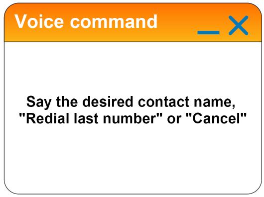Voice command Voice command About voice command By saying certain commands to the telephone base, you can make calls.