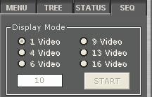 Configuring and Using Sequence View Sequence view is a feature that allows you to perform live monitoring from multiple cameras and have the system automatically switch those live videos for you with