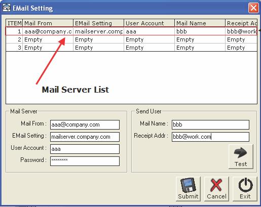 Configuring Event Servers and Event Actions Event servers can be used as an automated system and send out instant notifications the moment there is an event triggered by the camera or the system.