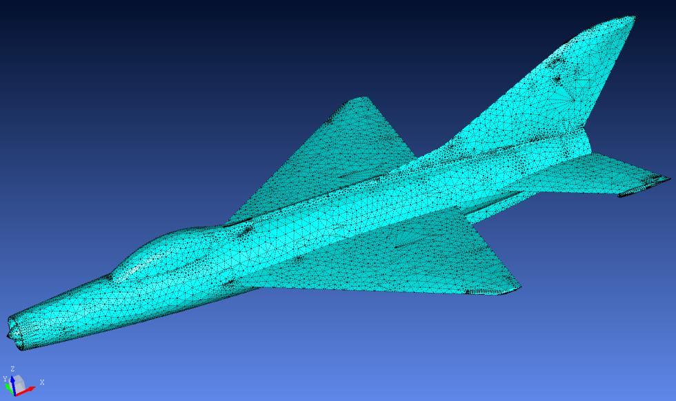 The alpha shrinkwrapper s ability to preserve thin, sharp edges (such as the trailing edges on the wings and tails) is clearly demonstrated in each case.