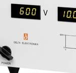 4 ms rise voltage constant regardless the output power is Increased Power Output High Speed Programming Two-Quadrant Output: SM 30-200 0-30 V 0-200 A Master / Slave parallel and series operation with