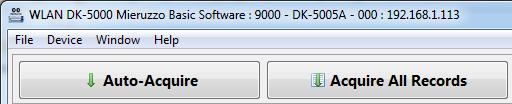 2.2.4 Click OK to connect to the selected DK-5000 device.