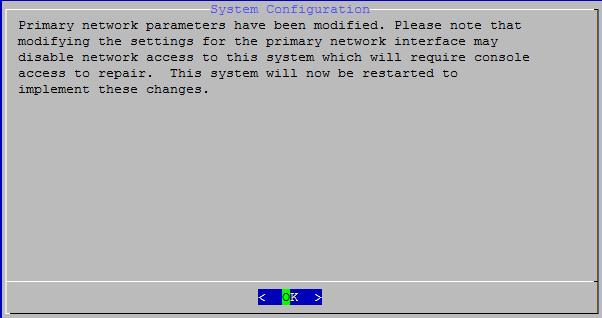 Configuring the Virtual Environment 13. Press Enter. The system restarts and implements the changes. On completion, a login prompt appears. 14. Select No and press Enter.