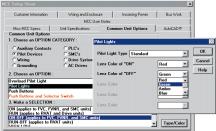 Simple Data Input MCC attributes are entered via familiar Windows pull-down menus.