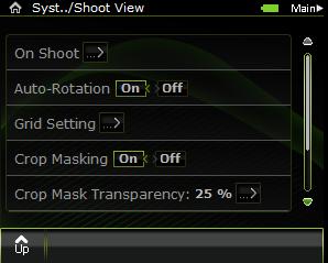Chapter 7 -Adjusting Settings for a Shoot Shooting Without Overlays After each shot, indicators and information about the shot appear as an overlay.
