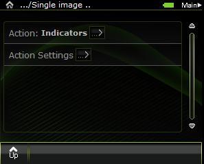 Configuring the User Button Configure the user button for viewing indicators or flagging images and for deleting images in Edit view Configuring the User Button for Single