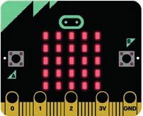 Introduction to the BBC micro:bit Writing to or reading from the pins The pins along the bottom edge of the micro:bit are two different sizes.