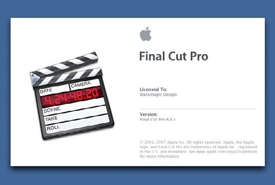 32 Third Party Applications Apple Final Cut Pro Apple Final Cut Pro is a powerful real-time video and audio non-linear editing application.