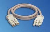 ACCESSORIES Power Supply Cable, 1-Phase Accessories for GST 18 plug system - Mains plug CEE/VII - GST18 socket (Wieland) - Cable, H05VV-F 3G 1.5 mm 2 Colour White L S n F1 F2 19 Safe Model Order no.