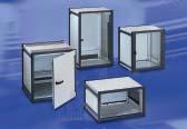 Various top and bottom cover variants are available for individual requirements for air throughput and IP