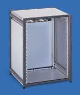 19 ENCLOSURE doubleprorack 19 Enclosure Without Front Door - For components in acc.