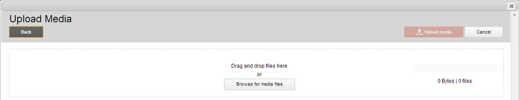 Uploading an Image If the image you want to use is not available in the Media Library, you can easily make it available by uploading it to the Media Library. To add an image to the Media Library: 1.