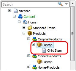 4.6.3 Cloning and Child Items If you create child items under the original item, Sitecore helps you decide whether or not you want to create clones of these subitems.