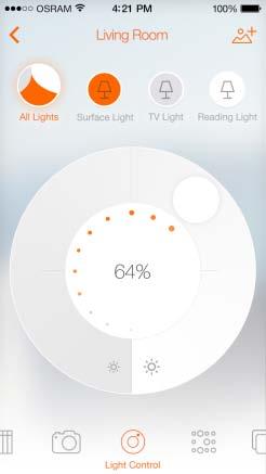 LIGHTIFY App Your needs