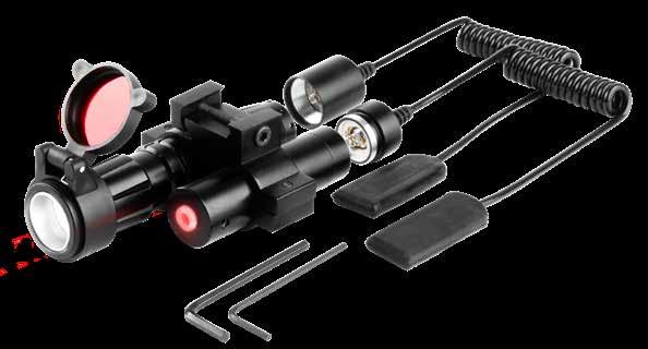 RAIL- FIREARM LASER Both SC lasers are controlled by two side-positioned
