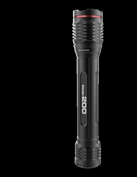 beam 228 meters. The PRO200LIGHT is waterproof and ready for any weather condition.