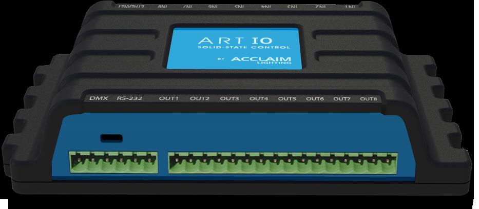 The ArtSSC1 is also fitted with internal memory to playback lighting content in standalone mode. Figure 10.2: ArtSSC1 10.