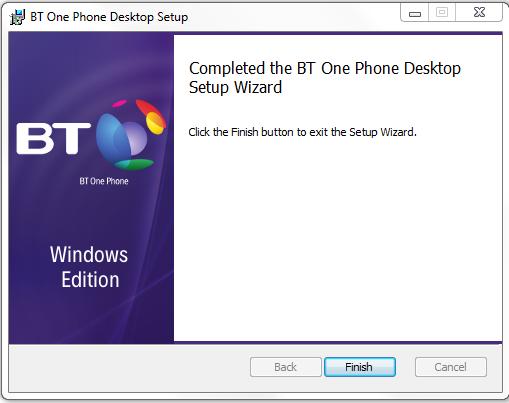 Login to the BT One Phone SIP Softphone using your standard BT