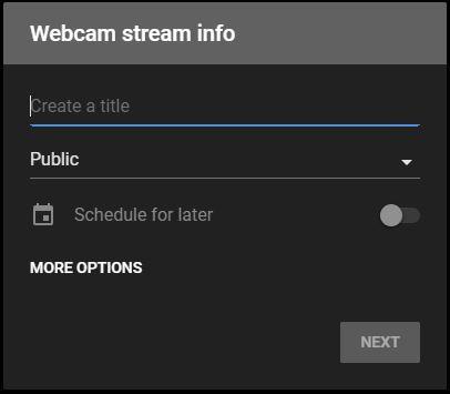 LIVE STREAMING ON YOUTUBE AND FACEBOOK You can live stream using the Logitech Capture virtual camera on platforms that enable you to select your webcam source within your internet browser.