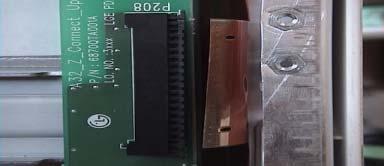 If COF Connector is torn, replace a new Module Assembly COF Connector
