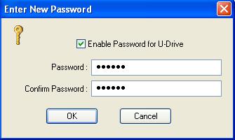 Click at Enable Password for and set your password in English with minimum 6 characters. 3.