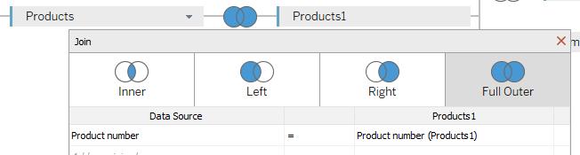 However, you can create custom joins to build Tableau models that your Cognos implementation does not include.