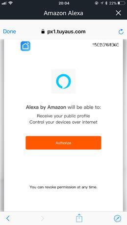 account and password, or you will fail to connect it with Alexa).