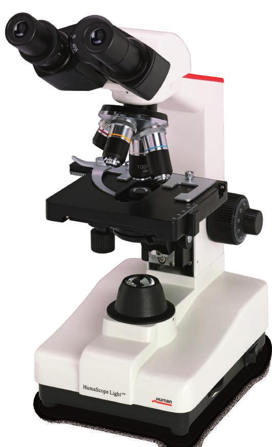 HumaScope Light LED Entry-level microscope > For healthcare in remote areas > Perfect for screening applications in cytology, hematology and QC of stains > No heat development > Long LED life up to