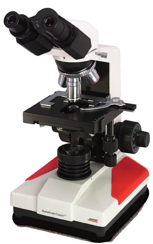 HumaScope Classic LED Microscope for training and basic routine tasks Remote care capability 30 hours without ext.