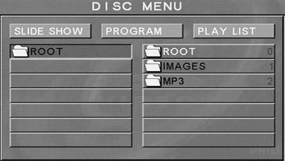 Disc Operations This player can playback DivX, MPEG-4, MP3, JPEG, VCD & SVCD files on a personally recorded CD-R/RW disc or commercial CD. Maximum files programmable is 99.