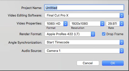 Setting up Multicam Logger Select the Timecode Source First you will need to choose your Timecode Source at the top of the preference window and set it up: With Multicam Logger, you can use multiple
