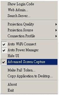 Tip windows is shown in projector 3.5.