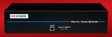 DS-6104HCI-SATA Digital Video Server Key Features High performance DSP hardware compression H.