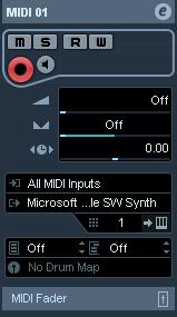 Introduction For each MIDI track, you can set up a number of track parameters, or modifiers.
