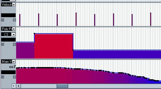 Step input Step input, or step recording, is when you enter notes one at a time (or one chord at a time) without worrying about the exact timing. This is useful e.g. when you know the part you want to record but are not able to play it exactly as you want it.