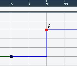 Note that in the Tempo Track Editor, the Snap function affects tempo events only. Time signature events always snap to the beginning of bars.