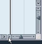 The Enlarge Selected Track option When this option is activated on the Edit menu (or in the Preferences, Editing Project & Mixer page), the selected track is enlarged automatically.