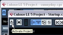 When you install Cubase LE, templates for various purposes are included, but you can also create your own (see Save as Template on page 242). 2. Select a template from the list or select Empty.