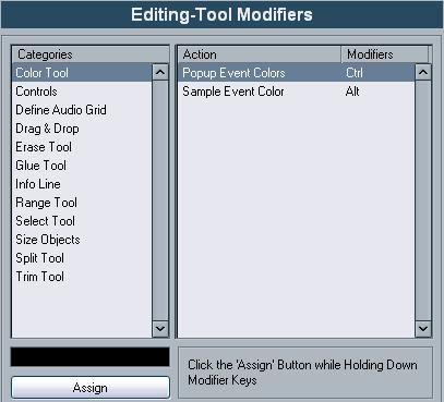 Loading key command presets To load a key command preset, simply select it from the Presets pop-up menu. Note that this operation may replace existing key commands!