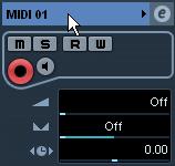 Setting MIDI channel, input and output Setting the MIDI channel in the instrument Most MIDI synthesizers can play several sounds at the same time, each on a different MIDI channel.