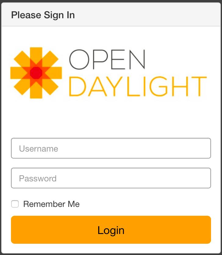 Wednesday, April 11, 2018 6. Open up OpenDaylight GUI. Browse to the following URL on any browser system): (use the IP address assigned on your http://192.168.1.y:8181/index.