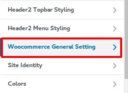 How to customize Woocommerce General settings Go to appearance customize