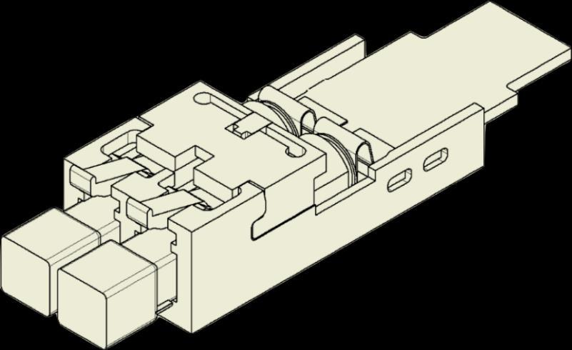 5 mm Pluggable Either optical or electrical (or both) connector No optical connector for