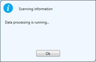 The scan will start: You can view the scan progress of scan in the 'Scanning Details' interface.