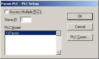 1 Introduction To create a Designer project for communication with controller based on Facon PLC, select the driver Facon PLC from the list of available communication drivers in the Configure