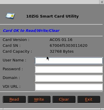 Smart Card Utility With this Utility you can Read/Write/Clear any Smart Card with a